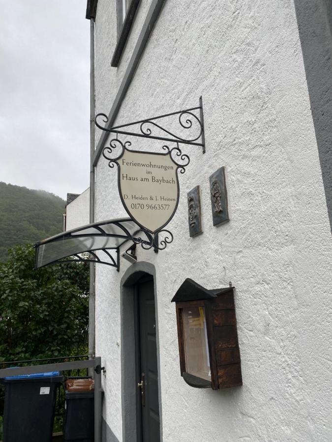 Ferienhaus Am Baybach In Burgen An Der Mosel Exteriör bild